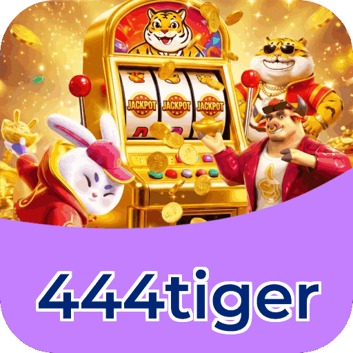 Catálogo slots 444tiger mostrando top jogos Gates Olympus Sweet Bonanza Fortune Tiger Big Bass volatilidade RTP